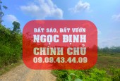 BÁN ĐẤT NGỌC ĐỊNH, ĐỊNH QUÁN CHÍNH CHỦ - ĐT: 0909434409